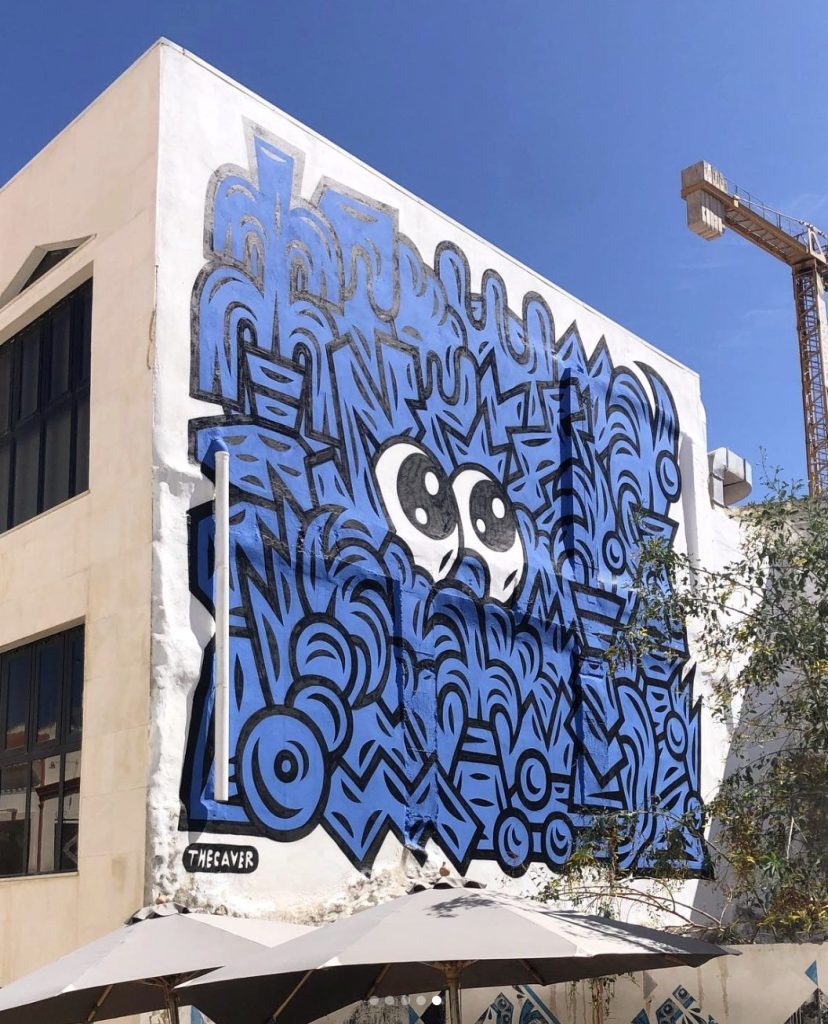 Workshop de Street Art, com THECAVER