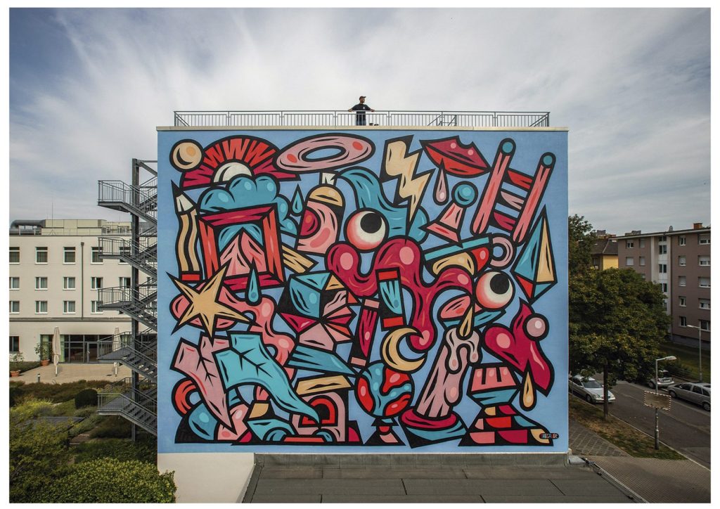 Laboratório de ARTE URBANA com THECAVER